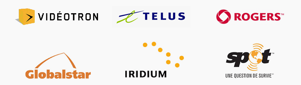 Logos des fournisseurs